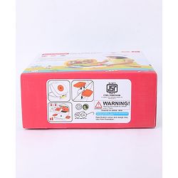 Babyhug Chef's Home Kitchen Suitcase Playset - 28 Pieces | Compact Kitchen-In-A-Suitcase | Tools Sized For Small Hands | Enhances Role play, Creativity & Communication Skills | BIS Certified