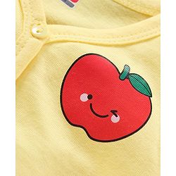 Babyhug Anti Bacterial Cap Sleeves Vests Pack of 5 - Multicolour