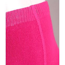 Cute Walk by Babyhug Antibacterial Solid Footed Tights - Pink
