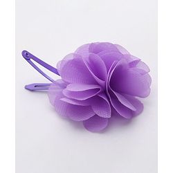 Babyhug Flower Applique Snap Clips Pack of 6 - Multicolor