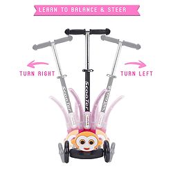 Babyhug Celerity Kids Kick Scooter - Pink