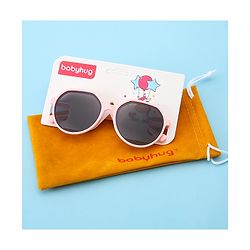 Babyhug Round Shaped Sunglasses - Pink