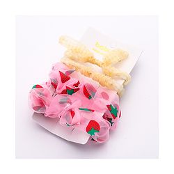 Babyhug Heart Shape Rubber Bands Pack Of 10 - Multicolor main image 0