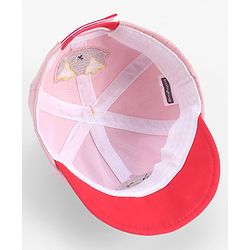 Babyhug Duck Embroidered Baseball Cap - Pink