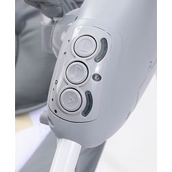 Babyhug Galaxy Electric Swing with Extra Free Motor & Remote - Grey (Without Hanging Toys)