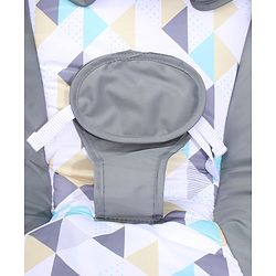 Babyhug Galaxy Electric Swing with Extra Free Motor & Remote - Grey (Without Hanging Toys)