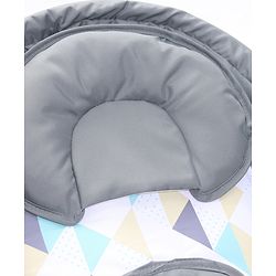Babyhug Galaxy Electric Swing with Extra Free Motor & Remote - Grey (Without Hanging Toys)