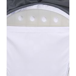 Babyhug Galaxy Electric Swing with Extra Free Motor & Remote - Grey| Automatic & Manual Operation| 3 Swing Speed| Off Timer| Built-in Music & Soothing Vibration| Compact Fold| Safety Harness| Cushion Seat