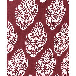 Babyhug Full Sleeves Woven Cotton All Over Printed Kurta and Dhoti Set - Maroon Beige