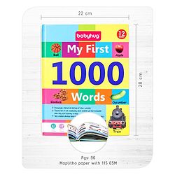 Babyhug My First 1000 Words - English