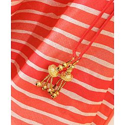 Babyhug Sleeveless Choli & Lehenga with Dupatta - Red