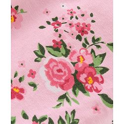 Babyhug Full Length Knit Lycra With Stretch Leggings Floral Print Pack of 3 - Multicolor