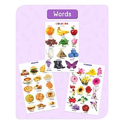 Babyhug Big Picture Early Learning Books Pack Of 4 - English