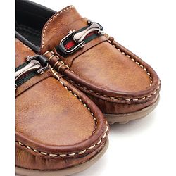 Cute Walk by Babyhug Slip On Formal & Party Wear Casual Shoes - Brown