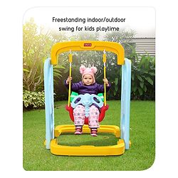 Babyhug Kids Swing - Blue and Yellow