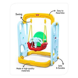 Babyhug Kids Swing - Blue and Yellow