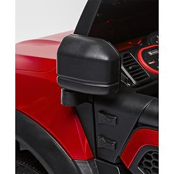 Babyhug Battery Operated Ride on Jeep With Light & Music - Red| Magic Swing Mode| Forward & Backward Operation| Openable Doors| Realistic Design| Wide Comfortable Seat| Rechargeable Battery| MP3 Player & Aux Facility