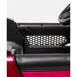 Babyhug Battery Operated Ride on Jeep With Light & Music - Red| Magic Swing Mode| Forward & Backward Operation| Openable Doors| Realistic Design| Wide Comfortable Seat| Rechargeable Battery| MP3 Player & Aux Facility