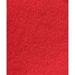 Babyhug 3/4th Sleeve Bathrobe With Hood And Embroidery - Red