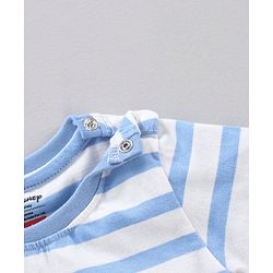 Babyhug Half Sleeves T-Shirt Goofy Print - White