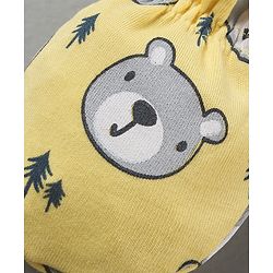 Babyhug 100% Cotton Mittens Pack of 3 - Multicolor