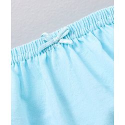 Babyhug 100% Cotton Bloomers Pack Of 7 - Red Blue Green Yellow Pink Orange