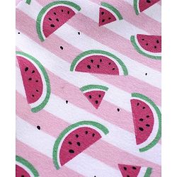 Babyhug Three Fourth Length Lycra Leggings Pack of 2 - Pink