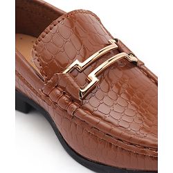 Cute Walk by Babyhug Party Wear Shoes - Brown
