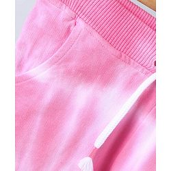 Babyhug Full Length Lounge Pants - Pink