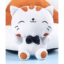 Babyhug Cat Shaped Soft Seat - Brown & White