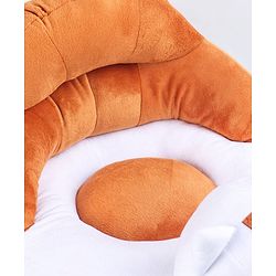 Babyhug Cat Shaped Soft Seat - Brown & White