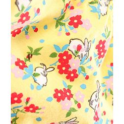 Babyhug Bloomers Multi Print Pack Of 3 - Pink Yellow