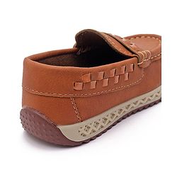 Cute Walk by Babyhug Formal Wear Loafers - Brown