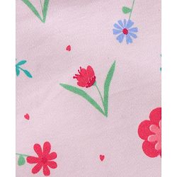 Babyhug Cotton Knit Half Sleeves Vests All Over Printed Pack of 3 - Multicolour