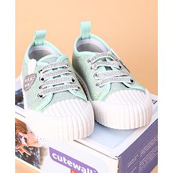 Cute Walk by Babyhug Casual Shoes Mushroom Design - Green