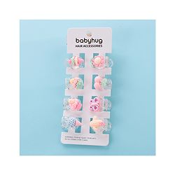 Babyhug Clips Pack of 8 - Multicolor