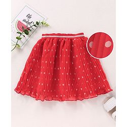 Babyhug Twill Denim Mid Thigh Shorts With Stretch Butterfly Print - Navy Blue main image 1