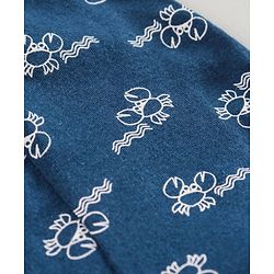 Babyhug 100% Cotton Knitted Briefs All Over Printed Pack of 3 - Blue Red White
