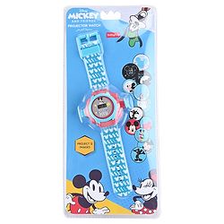 Babyhug Mickey Mouse Projector Digital Watch - Red Blue