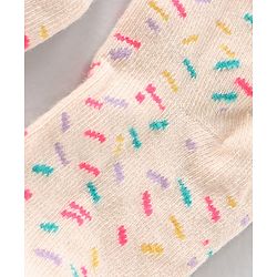 Cute Walk by Babyhug Anti Bacterial Ankle Length Socks Watermelon Print Set Of 7 - Multicolor