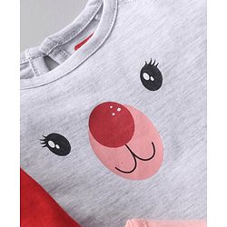 Babyhug Full Sleeves Tops With Graphics Print Pack Of 3 - Multicolor