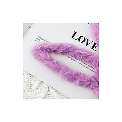 Babyhug Bunny Shaped Hair Bands Pack Of 3 - Pink Blue And Purple