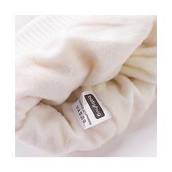 Babyhug Striped Woollen Cap Mutlicolour - Diameter 10 cm