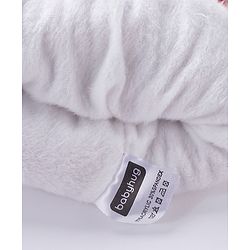 Babyhug Woollen Cap Gloves With Muffler Solid Red - Cap Diameter 10.5 cm