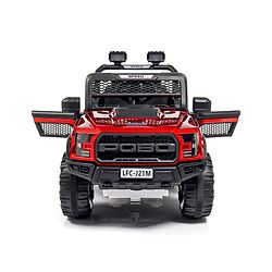 Babyhug Battery Operated Jeep With Music And Lights - Red
