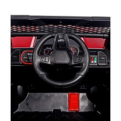 Babyhug Battery Operated Jeep With Music And Lights - Red