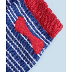 Cutewalk By Babyhug Anti Bacterial Ankle Length Non Terry Socks Pokla dot Design Pack of 3- Blue