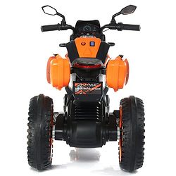 Babyhug KTM Three Wheel Battery Operated Ride On Bike - Orange