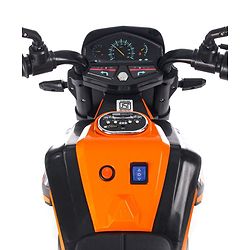 Babyhug KTM Three Wheel Battery Operated Ride On Bike - Orange