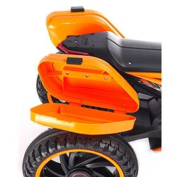 Babyhug KTM Three Wheel Battery Operated Ride On Bike - Orange
